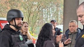 Angelina Jolie navštívila Cherson.