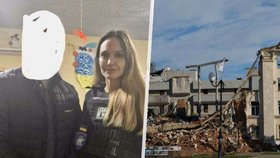 Angelina Jolie navštívila Cherson.