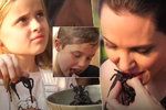 Angelina Jolie smaží dětem škorpiony a tarantule!