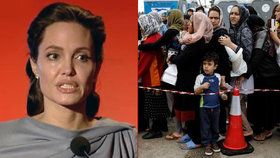 Angelina Jolie o uprchlících: Žádná země se nemůže vzdát odpovědnosti.