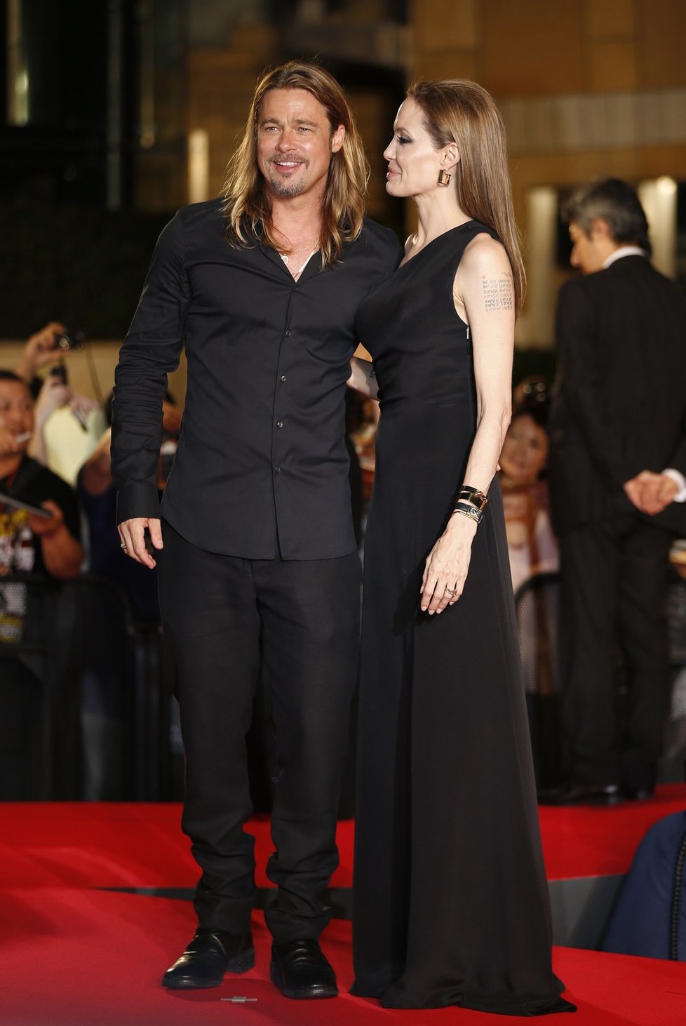 Brad Pitt a Angelina Jolie