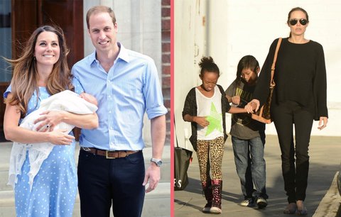 Kate Middleton je nejstylovější mámou světa. Porazila Angelinu Jolie
