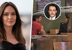 Angelinu Jolie načapali na rande s Paulem Mescalem.