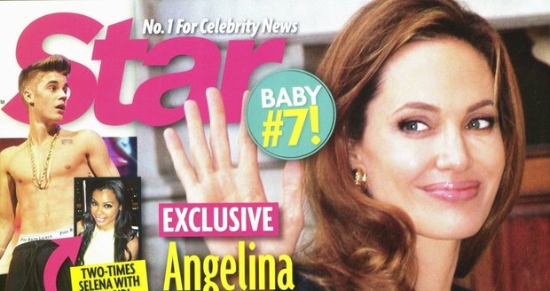 Skvělá zpráva! Angelina Jolie je těhotná!