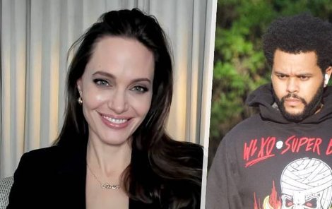Anegelina Jolie aktuálně randí se zpěvákem The Weekndem