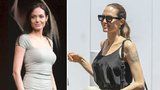 Angelina Jolieová se po odstranění prsou nestydí: Silikony předvádí bez podprsenky!