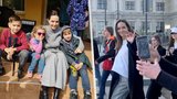 Angelina Jolie na Ukrajině: Pomoc dětem a pak... Musela prchat do krytu!