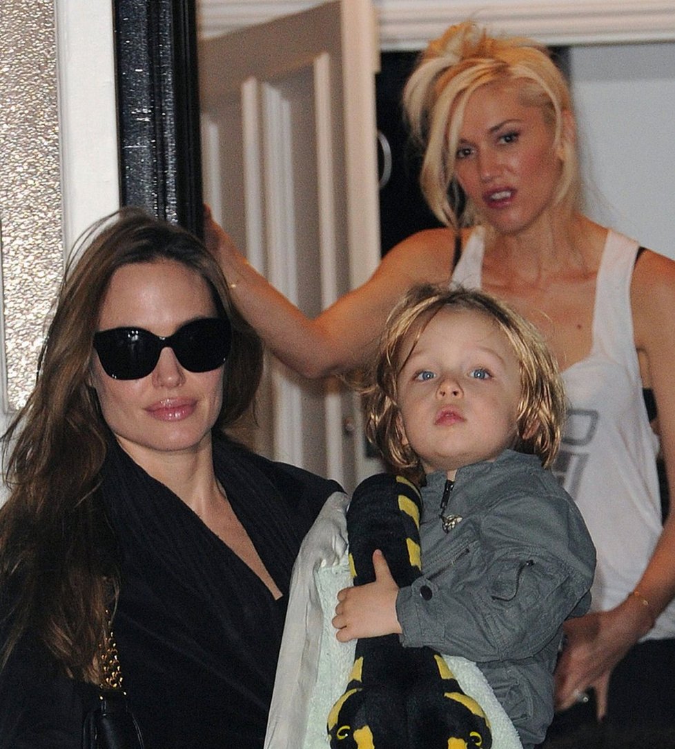 Gwen Stefani se loučila s Angelinou a jejími dětmi