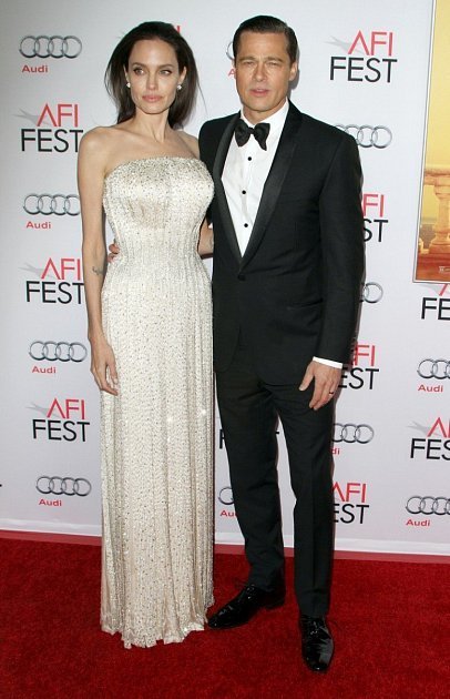 Angelina a její třetí manžel Brad Pitt