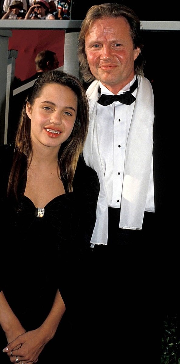 Angelina Jolie s otcem Jonem Voightem
