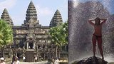 Fotily se nahé v posvátném chrámu: Okamžitě je deportovali!
