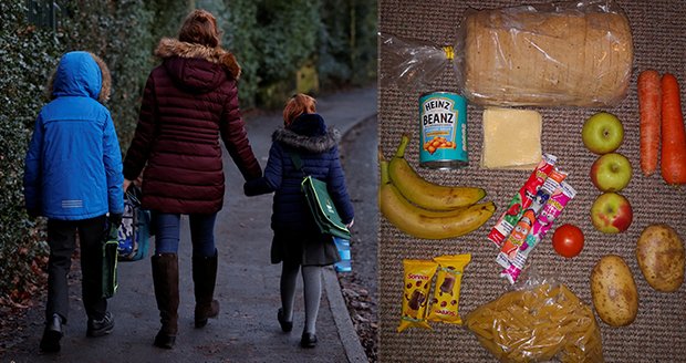 Dvě brambory, fazole, pět jablek: Jídlo pro chudé školáky na 10 dní pobouřilo Brity