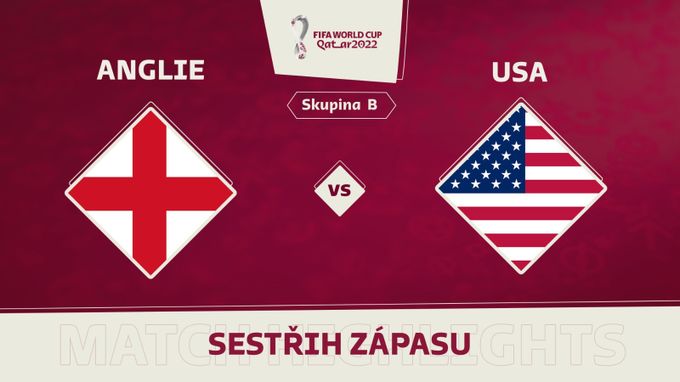 SESTŘIH: Anglie - USA 0:0. Favorit zklamal, Kane v závěru mohl rozhodnout SESTŘIH: Anglie - USA 0:0. Favorit zklamal, Kane v závěru mohl rozhodnout