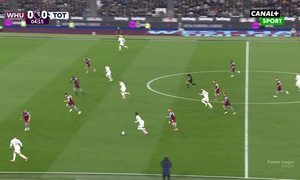 SESTŘIH: West Ham - Tottenham 1:1. Češi v akci, Hammers srovnali kuriózním gólem