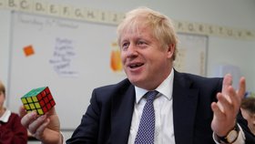 Britský premiér Boris Johnson.