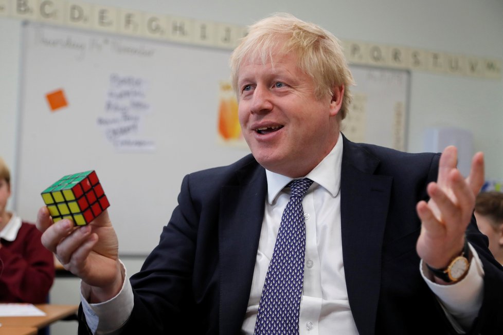 Britský premiér Boris Johnson