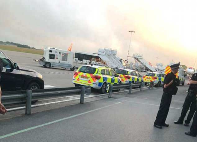 Konflikt v Anglii řešila policie.