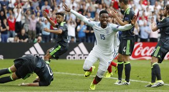 Anglie – Wales 2:1. Ostrovní bitvu rozhodl v nastavení Sturridge