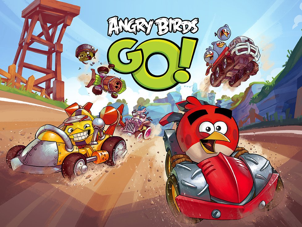 Angry Birds Go! budou první závodní hrou v sérii