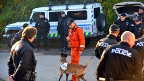 Pražskou Troju, kde se Anička ztratila, prohledali policisté i se psy.