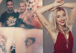 Anička Slováčková se pochlubila dalším tetováním.