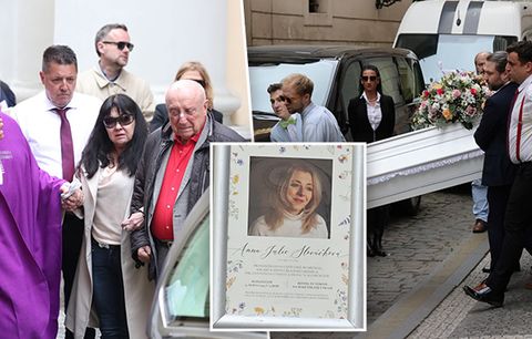 Pohřeb Aničky Slováčkové (†29): Nejsilnější chvíle | Blesk.cz