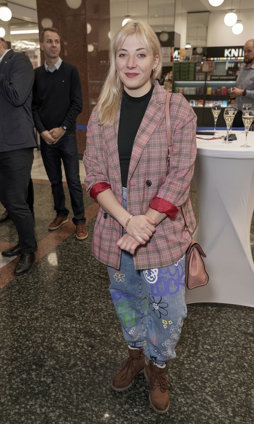 Anička Slováčková v únoru 2023