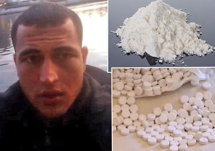 Anis Amri pravidelně užíval kokain a extázi