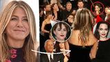 Nevraživost na Zlatých glóbech: Jolie ignorovala Aniston, Dakota Johnson zírala
