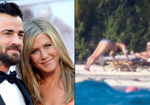 Novomanželé Aniston a Theroux si užívají pohádkové líbánky.