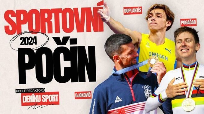 Sportovní počin roku 2024: kordisté, Djokovič, Duplantis i fantom cyklista Sportovní počin roku 2024: kordisté, Djokovič, Duplantis i fantom cyklista