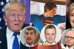 Někomu by se jako prezident USA líbil Superman, někomu Clintonová a někomu Trump