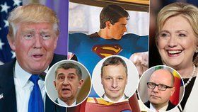 Někomu by se jako prezident USA líbil Superman, někomu Clintonová a někomu Trump
