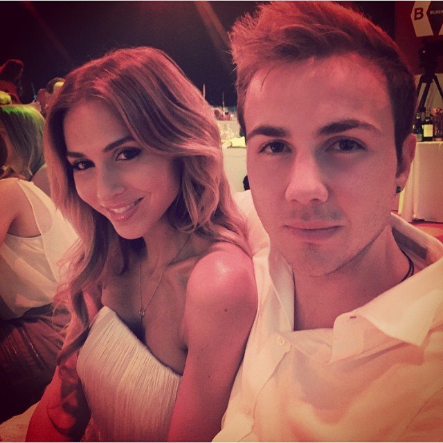 Krásná Ann Kathrin Brommel a její přítel fotbalista Mario Götze