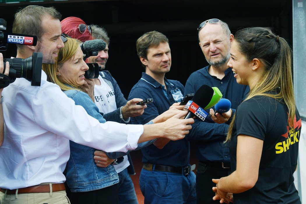 Anna Fernstädtová je českou reprezentantkou ve skeletonu