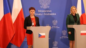 Jednání o Turówu: Česká ministryně Anna Hubáčková a polská Anna Moskwová