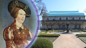 Nejmilovanější a nejšťastnější: Památku královny Anny (†43) na Pražském hradě připomíná Belveder