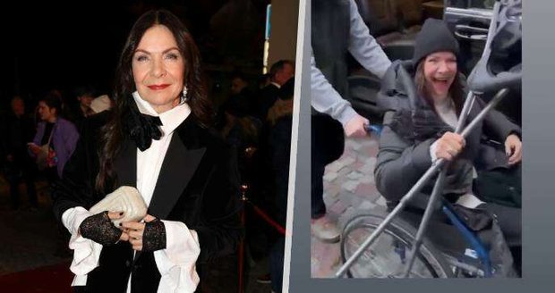 Anna K. na vozíčku