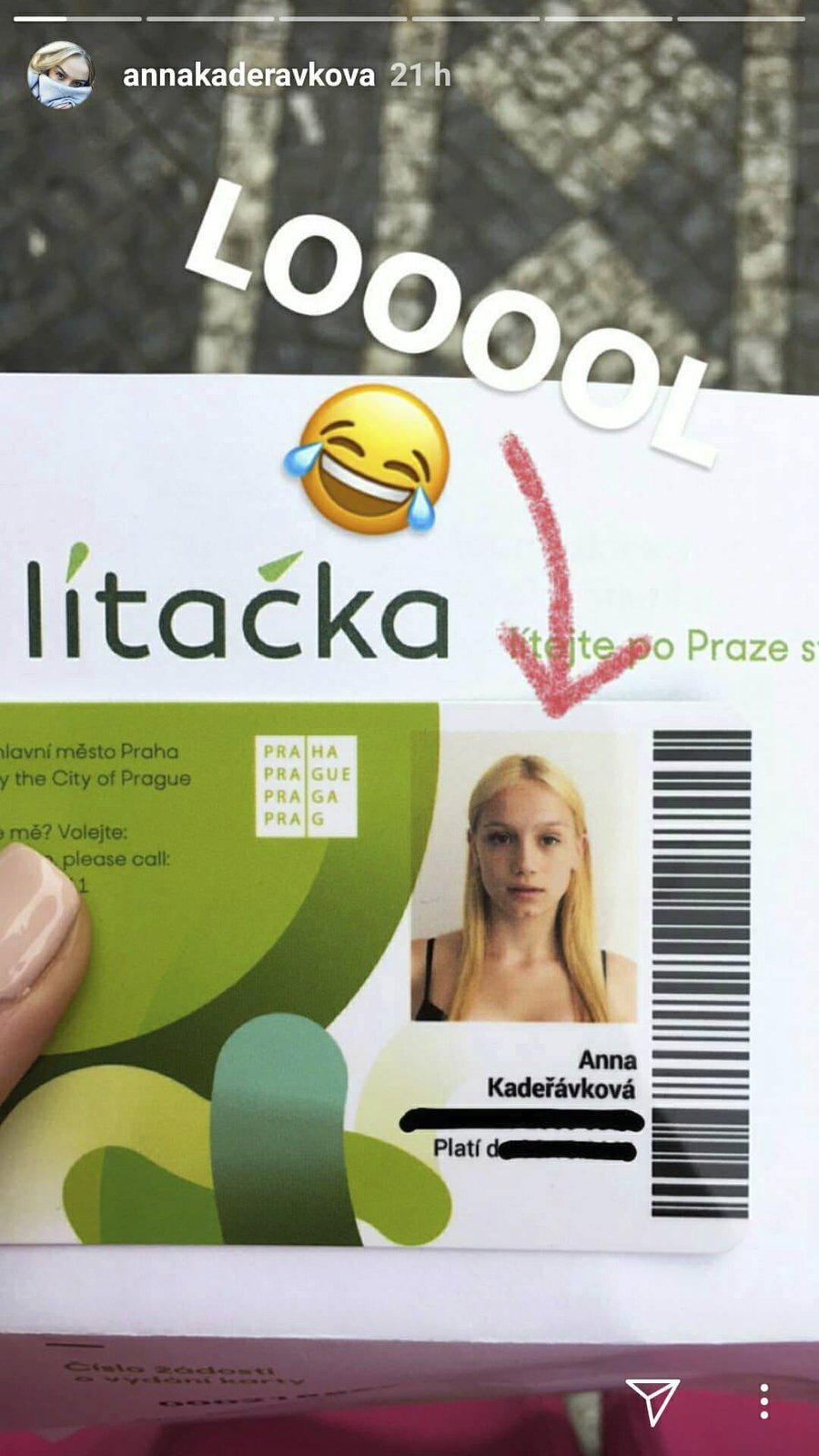 Anna Kadeřávkková si pořídila Lítačku.