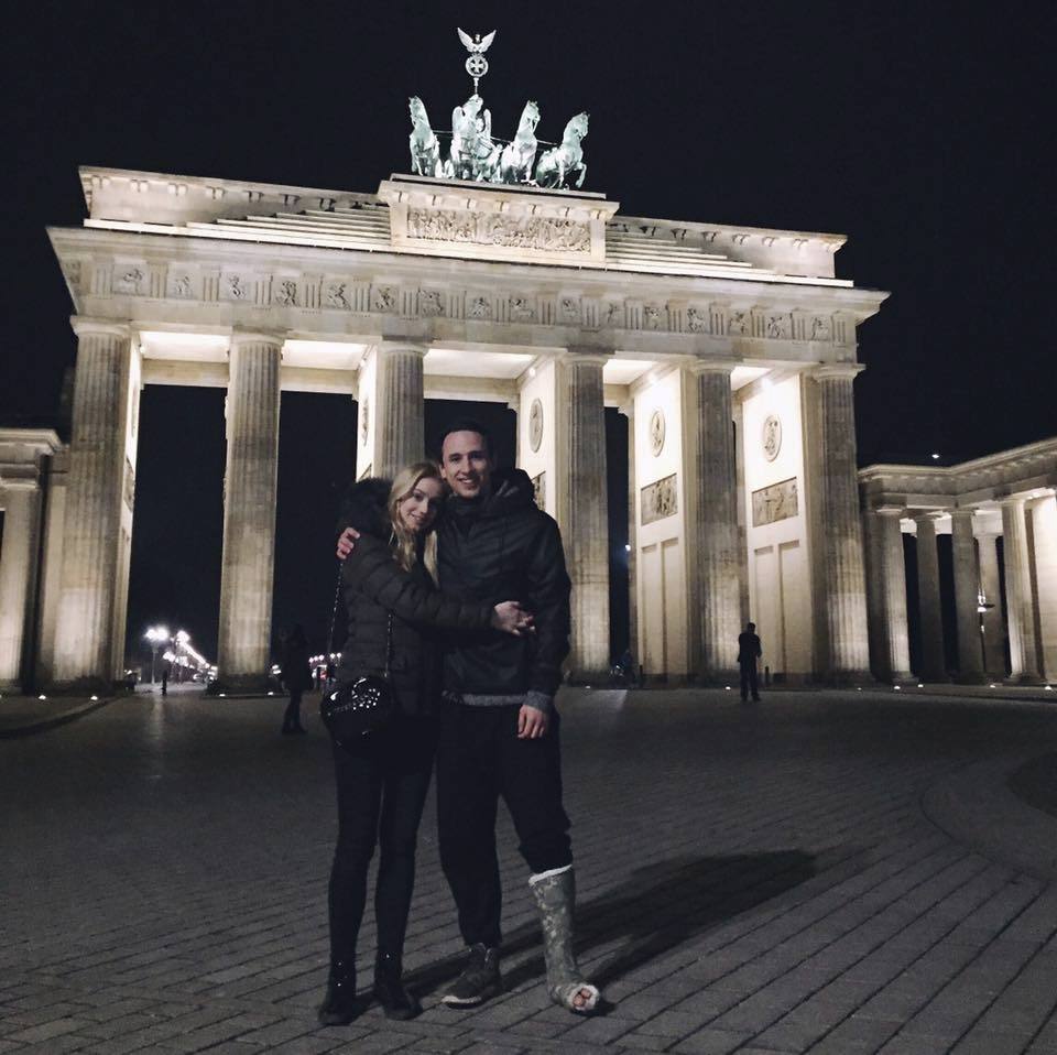 Mladý pár si zajel do Berlína