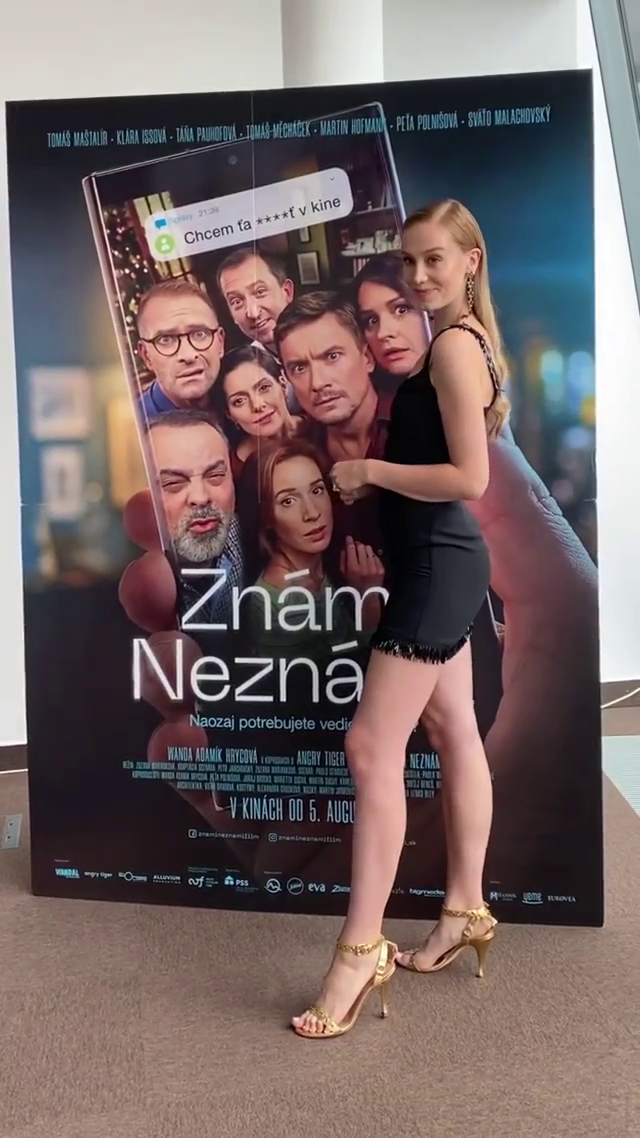 Kvůli Kinedrylu si Anna Kadeřávková premiéru filmu Známí neznámí moc neužila.