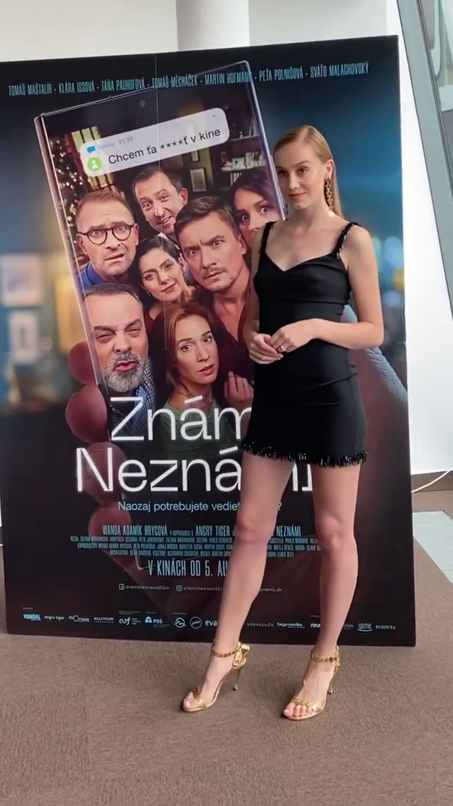 Kvůli Kinedrylu si Anna Kadeřávková premiéru filmu Známí neznámí moc neužila.