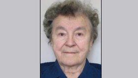 Anna Krejčová (78) se ztratila v pátek v Praze, má vypnutý telefon, bez pomoci může být v ohrožení života.