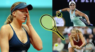 Předčasné konce v tenisu: Šarapovová byla snadná kořist, trnité comebacky Předčasné konce v tenisu: Šarapovová byla snadná kořist, trnité comebacky