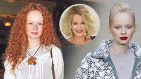 Dcera Jitky Asterové Anna Linhartová prošla radikální změnou. Světová značka, pro kterou fotila si žádala blond.