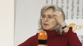 Zavražděná novinářka Anna Politkovská (2005).