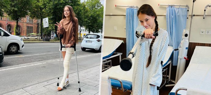 Ruská krasobruslařka Anna Ščerbakovová byla na operaci s kolenem.