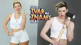 Anička Slováčková vs. Adam Mišík ve Tváři: Kdo z nich je lepší Miley Cyrus? Hlasujte!