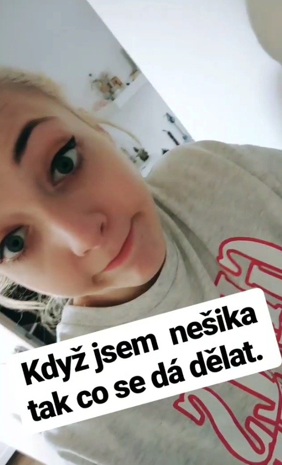 Anna Slováčková si přivodila zranění ruky