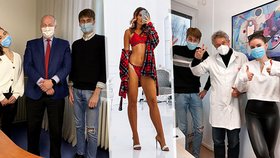 Youtuberka Anna Šulcová s kamarádem Jakubem Gulabem či epidemiology Prymulou a Smejkalem